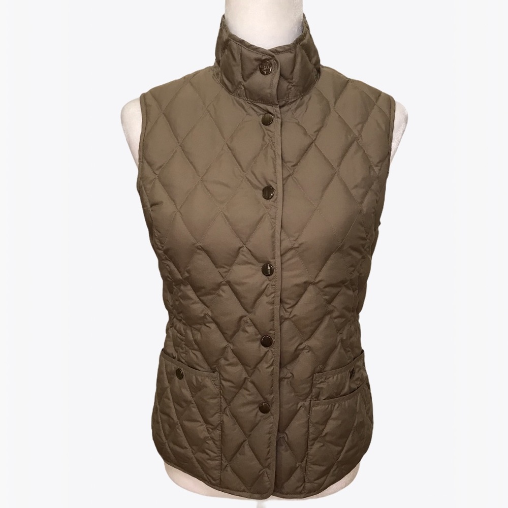Eddie Bauer Quilted Goose Down Jacket-Vest - S - Picture 10 of 16